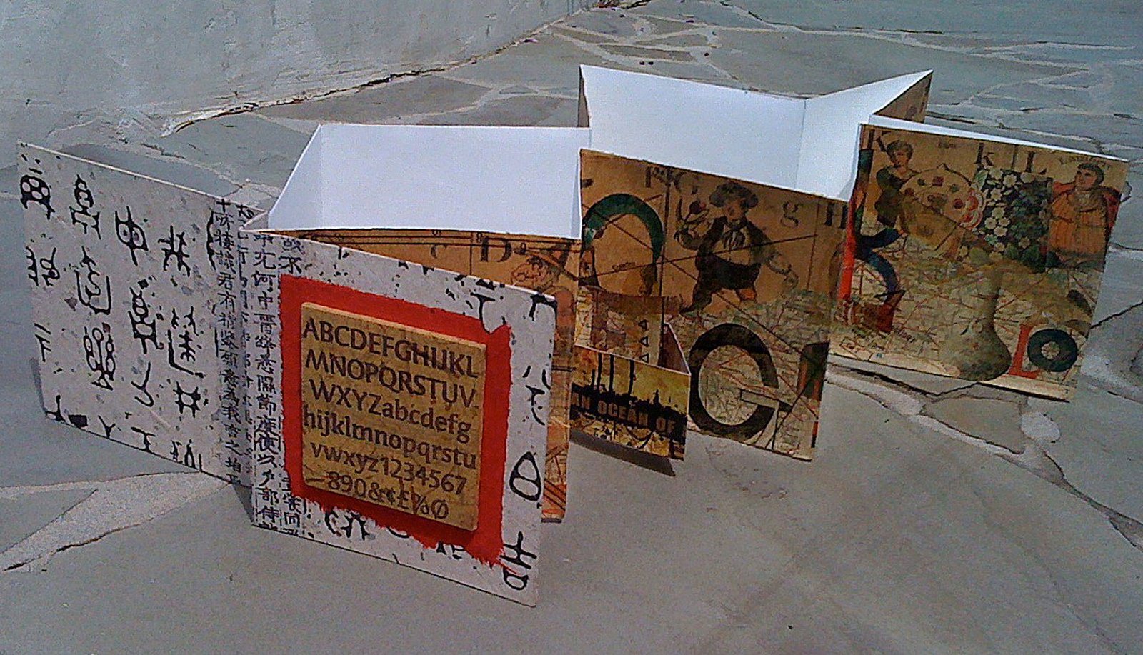 Alphabet Book Open